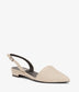 CORY Vegan Slingback Flats | Color: Grey - variant::koala