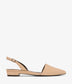 CORY Vegan Slingback Flats | Color: Beige - variant::sand