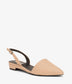 CORY Vegan Slingback Flats | Color: Beige - variant::sand