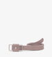 YOKO Women's Vegan Leather Belt | Color: Pink - variant::orchid