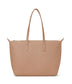 ABBI Vegan Tote Bag - Loom | Color: Tan - variant::cafe