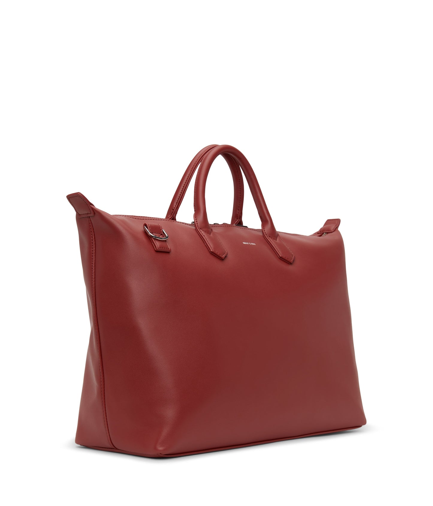 ABBILG Vegan Weekender Bag - Loom | Color: Red - variant::gala