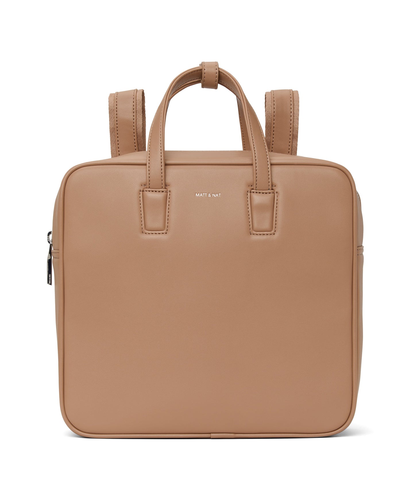 SUDA Vegan Backpack - Loom | Color: Tan - variant::cafe