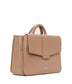 ZOE Vegan Satchel - Loom | Color: Tan - variant::cafe