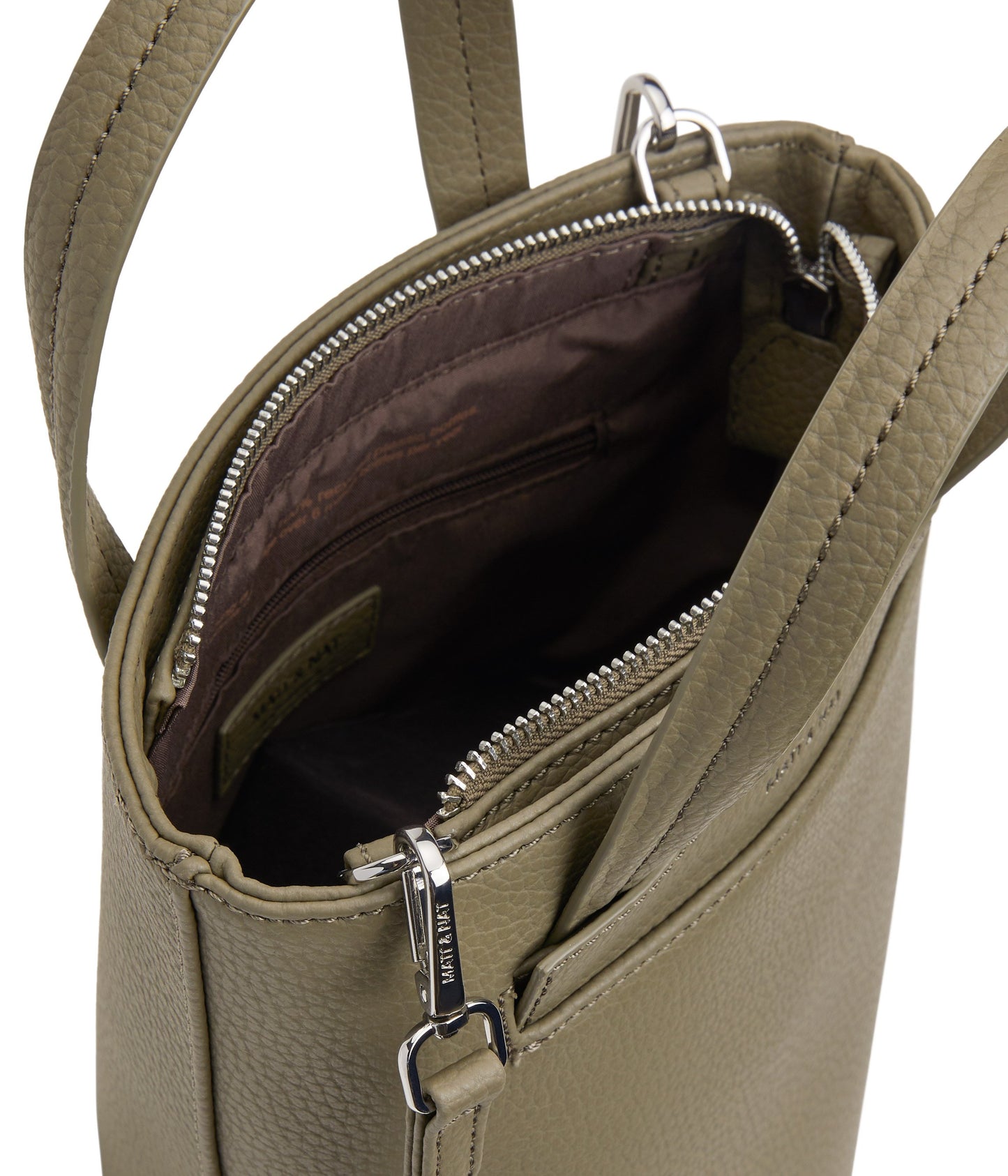 CASA Vegan Crossbody Bag - Purity | Color: Grey - variant::mineral