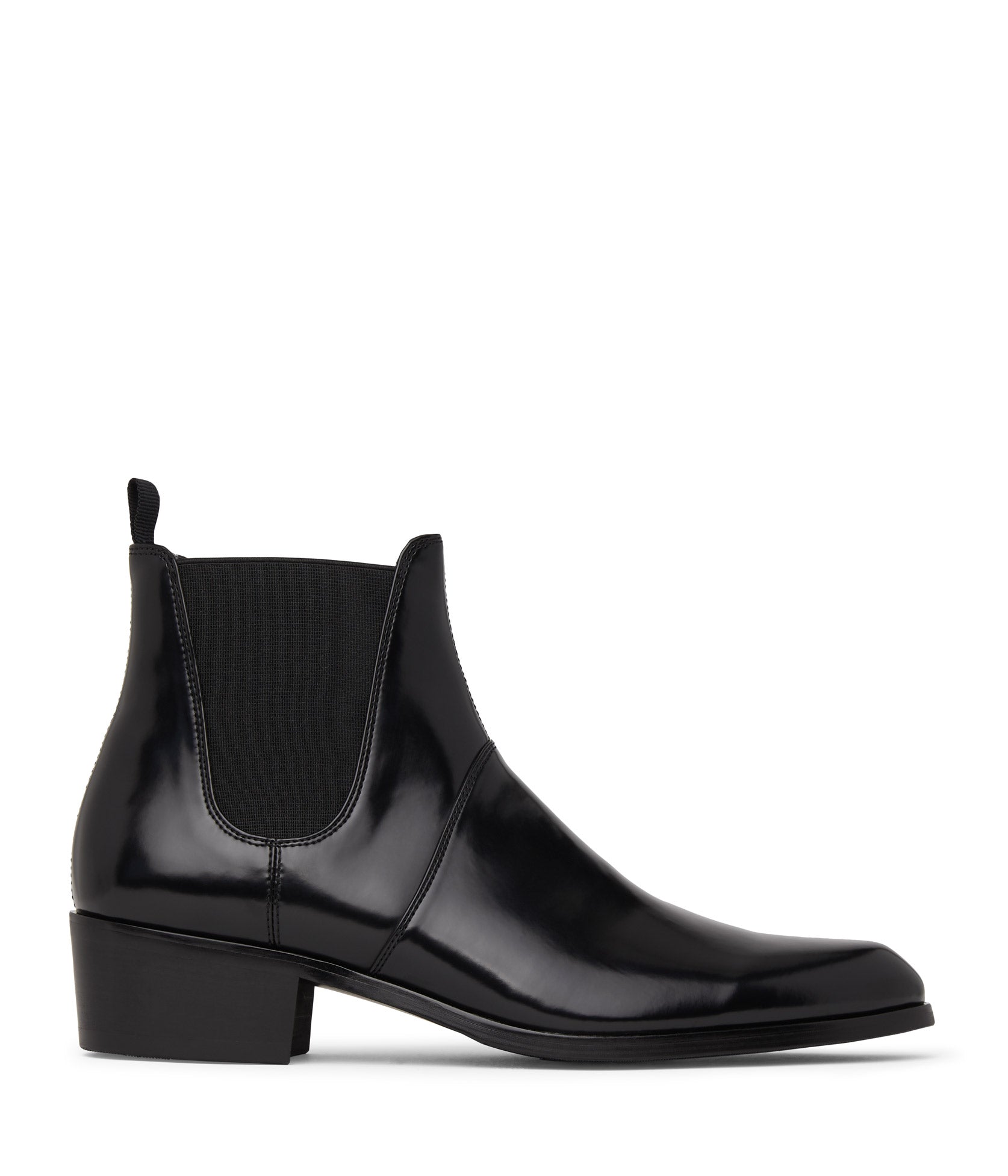 ALTON Men's Vegan Chelsea Boots | Color: Black - variant::black/pu
