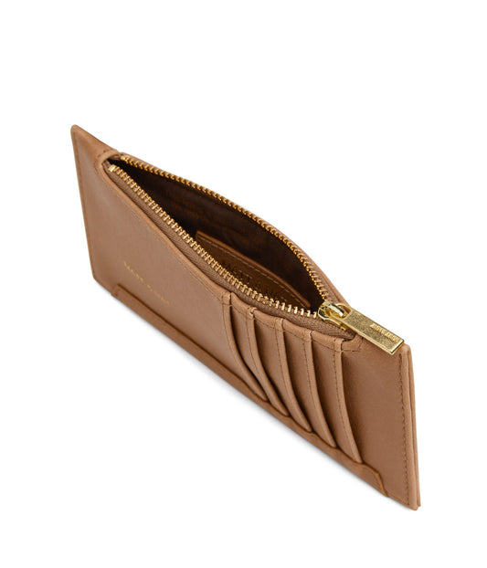 JESSE Slim Vegan Wallet - Vintage | Color: Tan - variant::soy