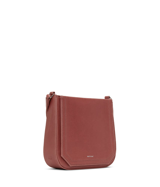 MARASM Small Vegan Crossbody Bag - Vintage | Color: Pink - variant::heirloom