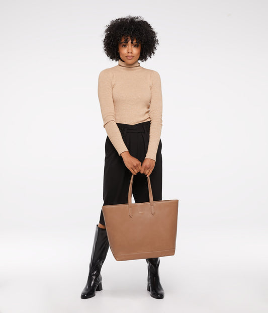 SCHLEPP Vegan Tote Bag - Vintage | Color: Pink - variant::heirloom