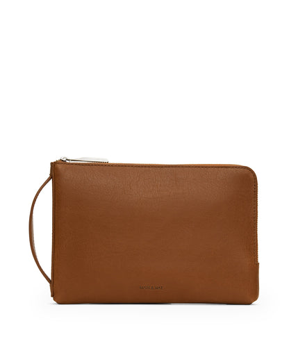 SEVALG Large Vegan Travel Wallet - Vintage | Color: Brown - variant::chili