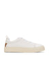 MARCI Women's Vegan Sneakers | Color: White, Bronze - variant::whibro