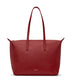 ABBI Vegan Tote Bag - Loom | Color: Red - variant::plum