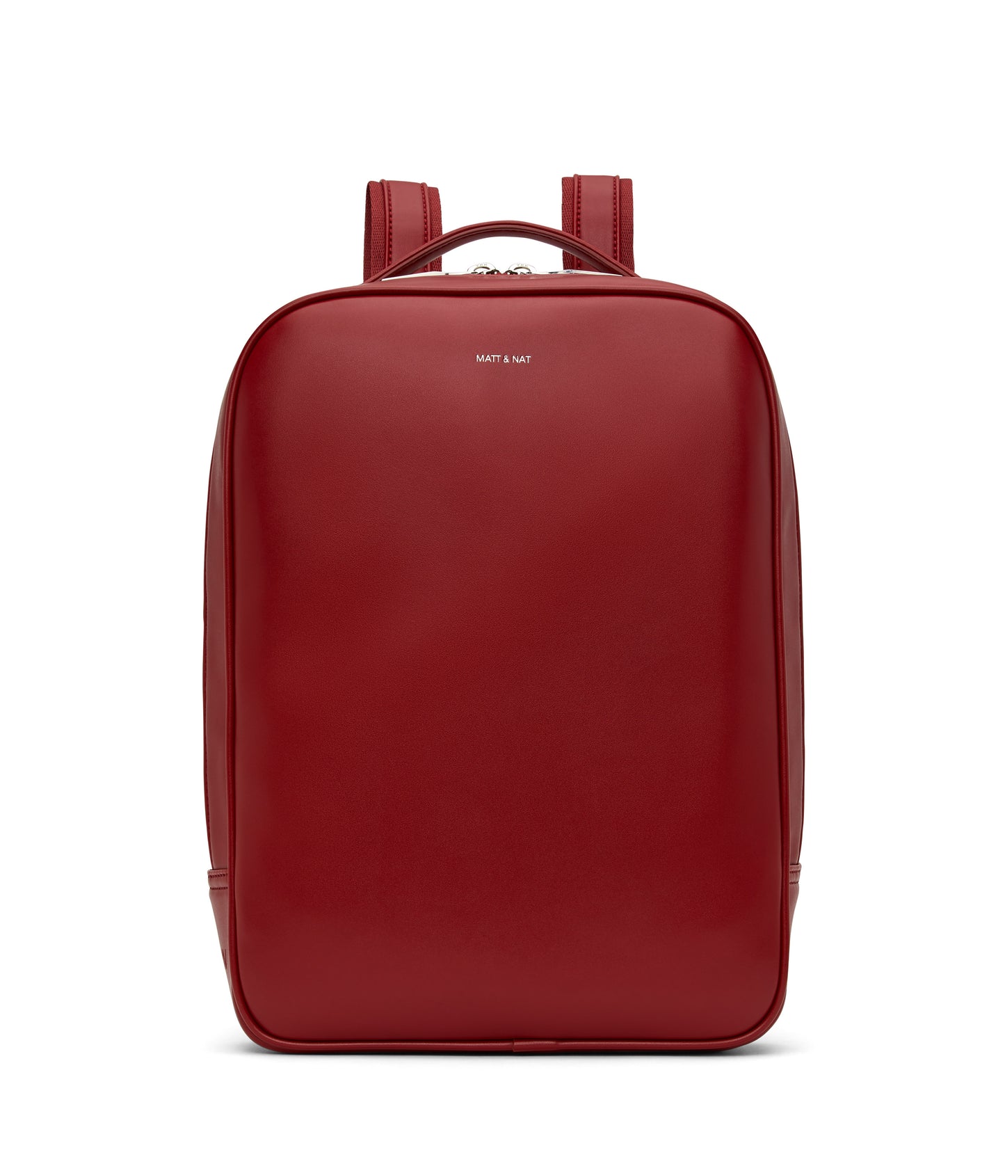 ALEX Vegan Backpack - Loom | Color: Red - variant::plum