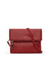 HILEY Vegan Crossbody Bag - Loom | Color: Red - variant::plum