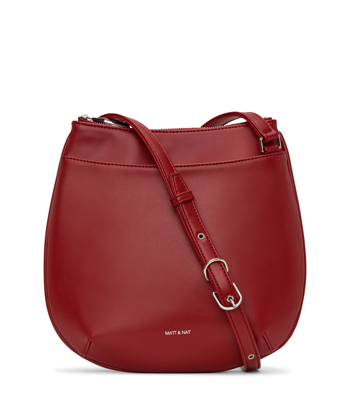 SALO LG Vegan Crossbody Bag - Loom | Color: Red - variant::plum