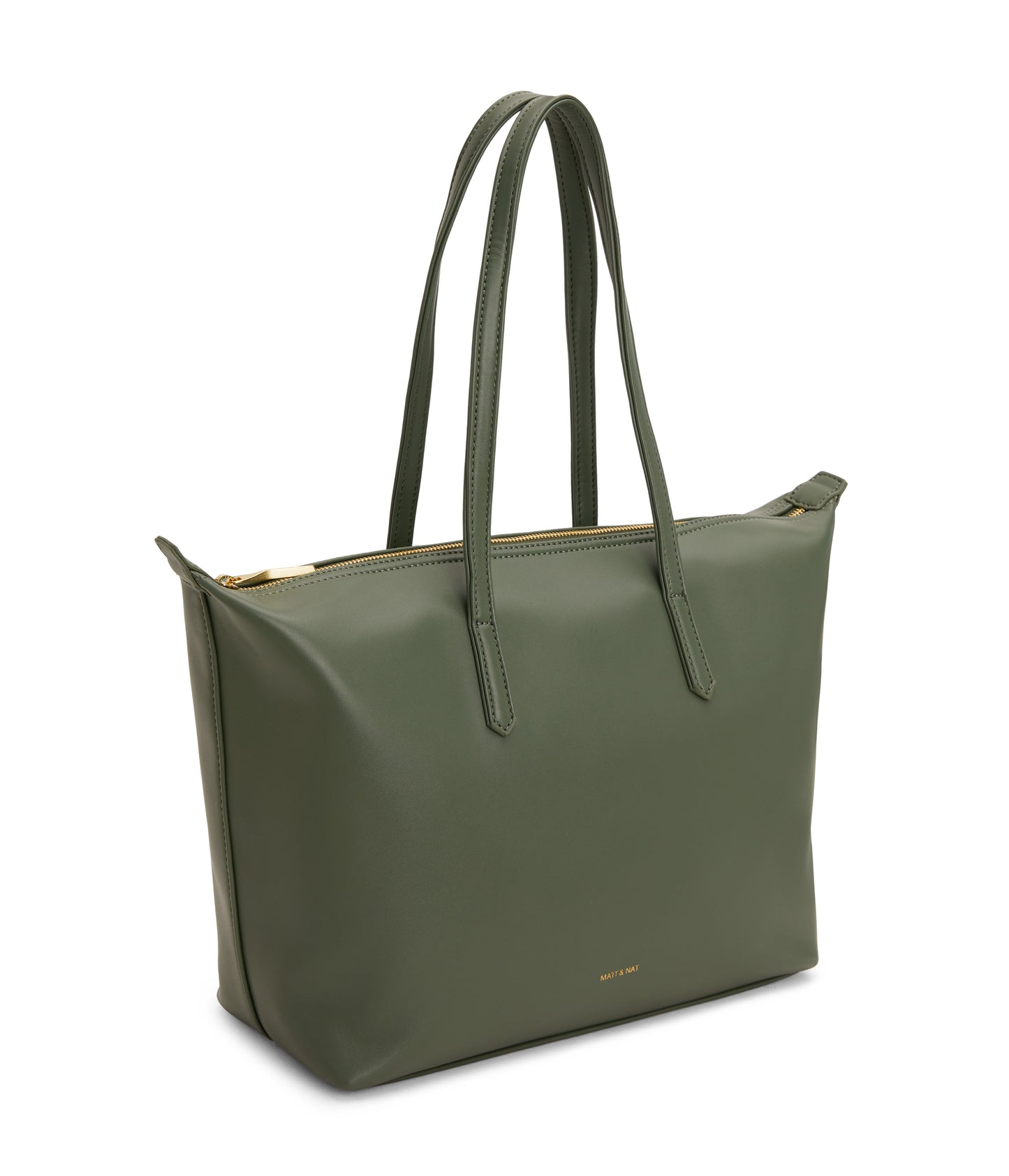 ABBI Vegan Tote Bag - Loom | Color: Green - variant::stem