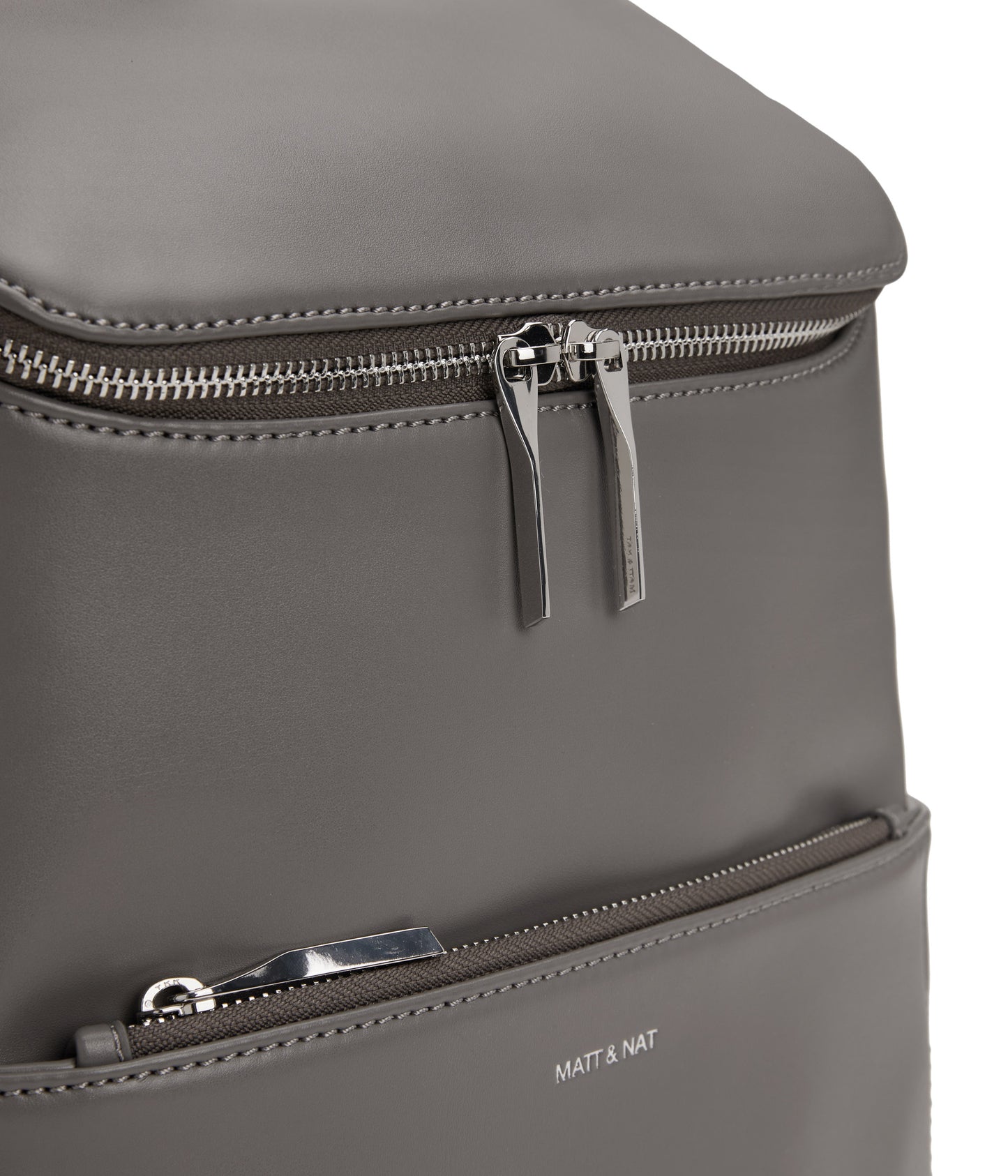 BRAVE MICRO Vegan Crossbody Bag - Loom | Color: Grey - variant::essence