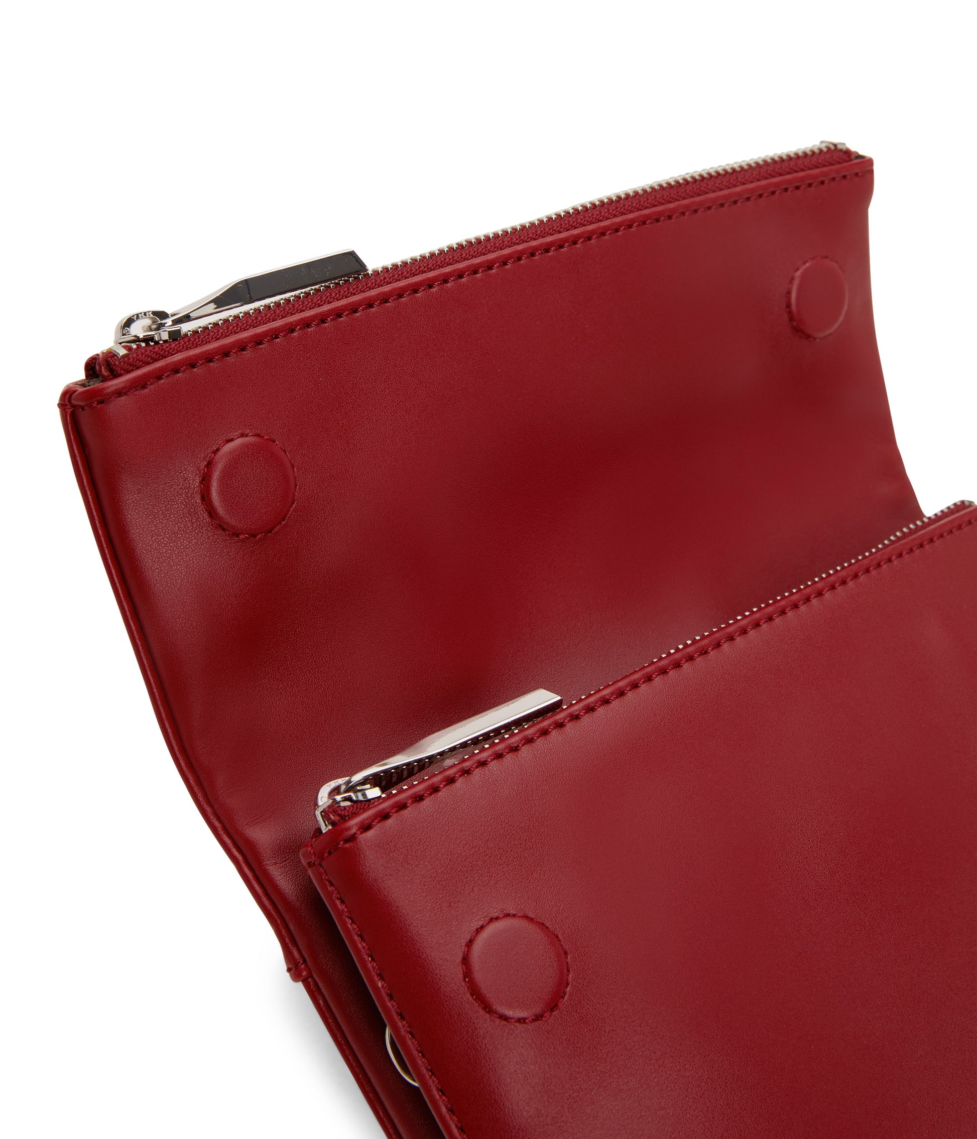 HILEY Vegan Crossbody Bag - Loom | Color: Red - variant::plum