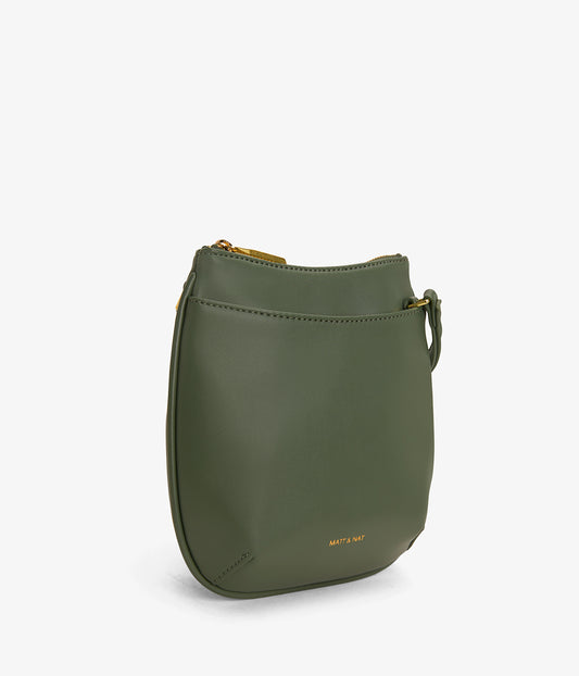 SALO Vegan Crossbody Bag - Loom | Color: Green - variant::stem
