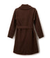 SOHEE Women's Vegan Coat | Color: Brown - variant::chestnut