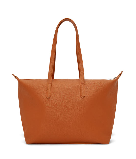 ABBI Vegan Tote Bag - Purity | Color: Orange - variant::prairie