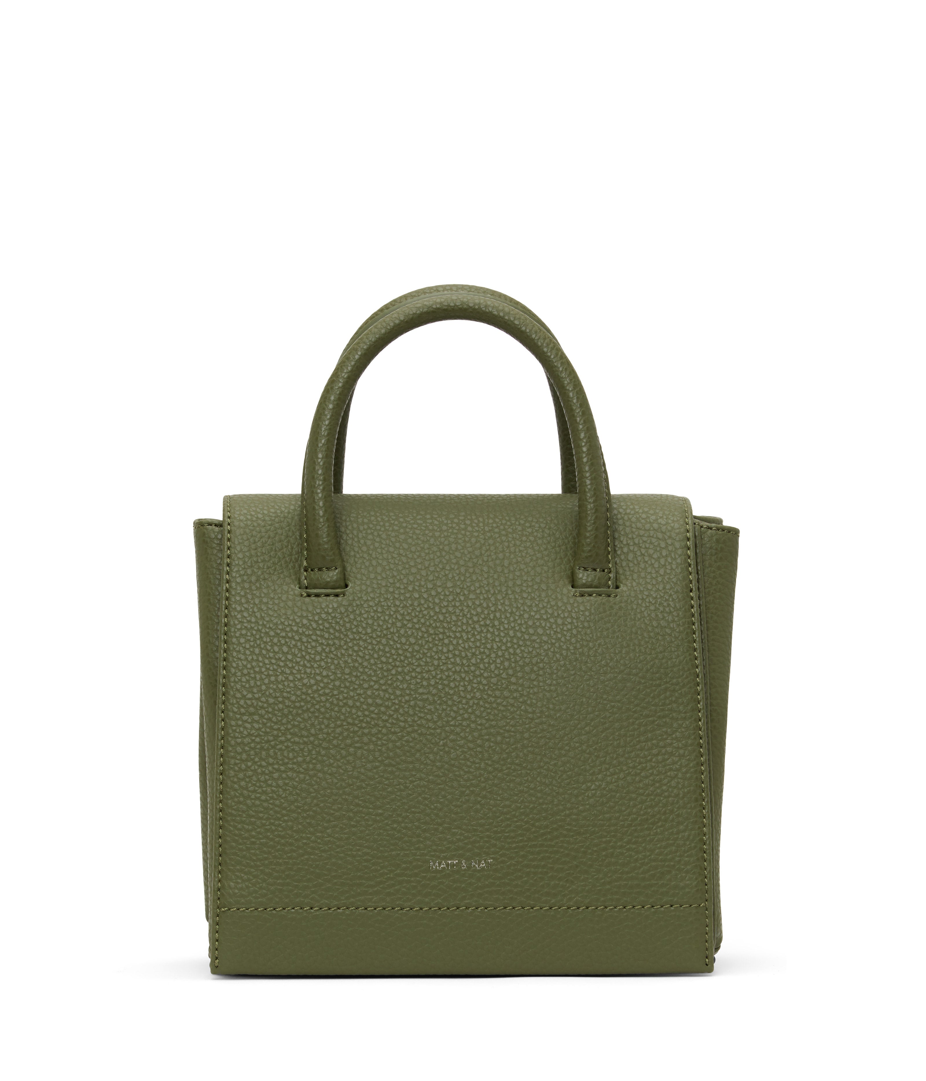 【MATT&NAT】ADELSM スモール ビーガン サッチェルバック ADELSM Small Vegan Satchel - Purity | Matt & Nat Canada