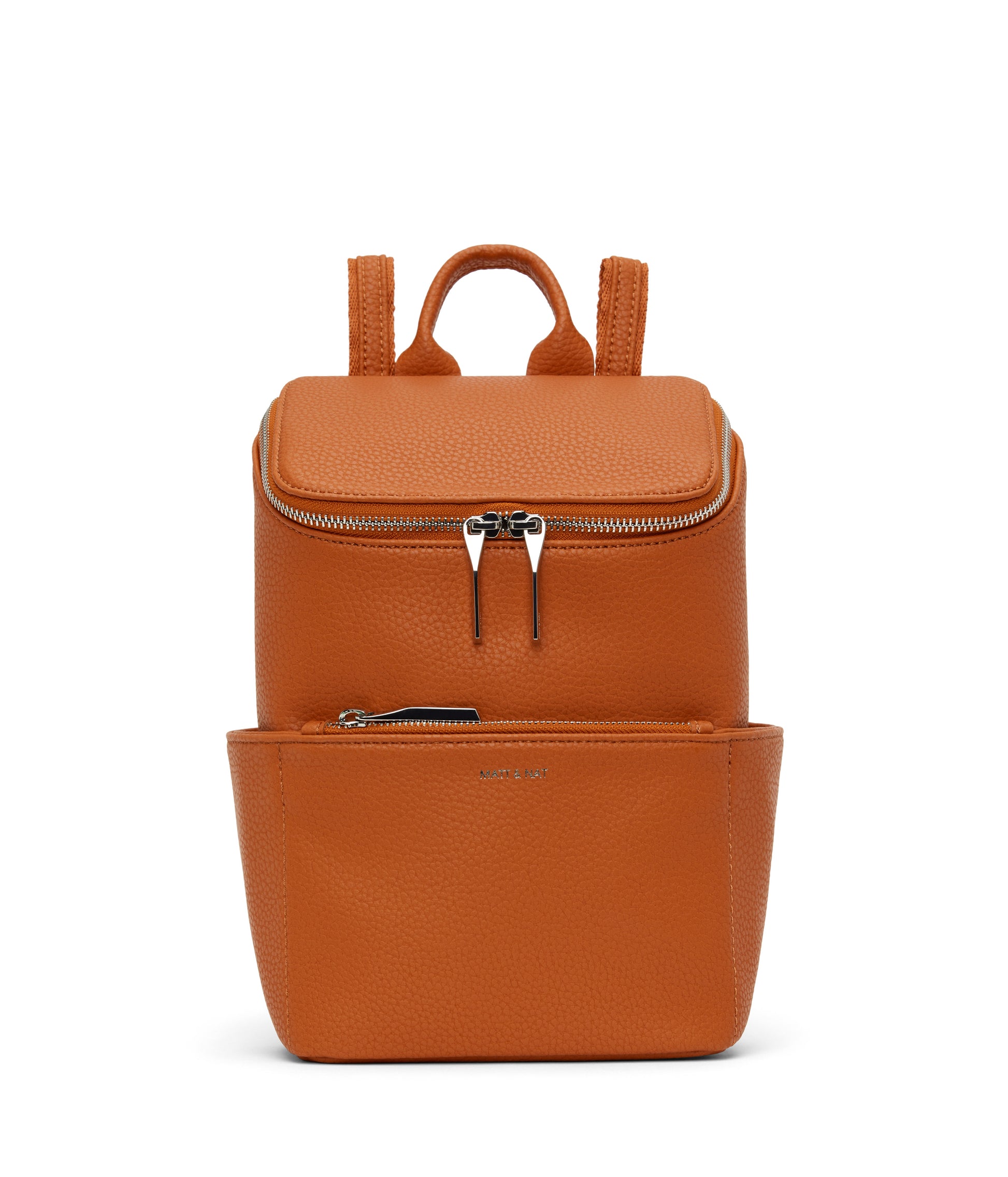 BRAVESM Small Vegan Backpack - Purity | Color: Orange - variant::prairie