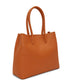 KRISTA Vegan Satchel - Purity | Color: Orange - variant::prairie