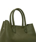 KRISTASM Small Vegan Satchel - Purity | Color: Green - variant::meadow