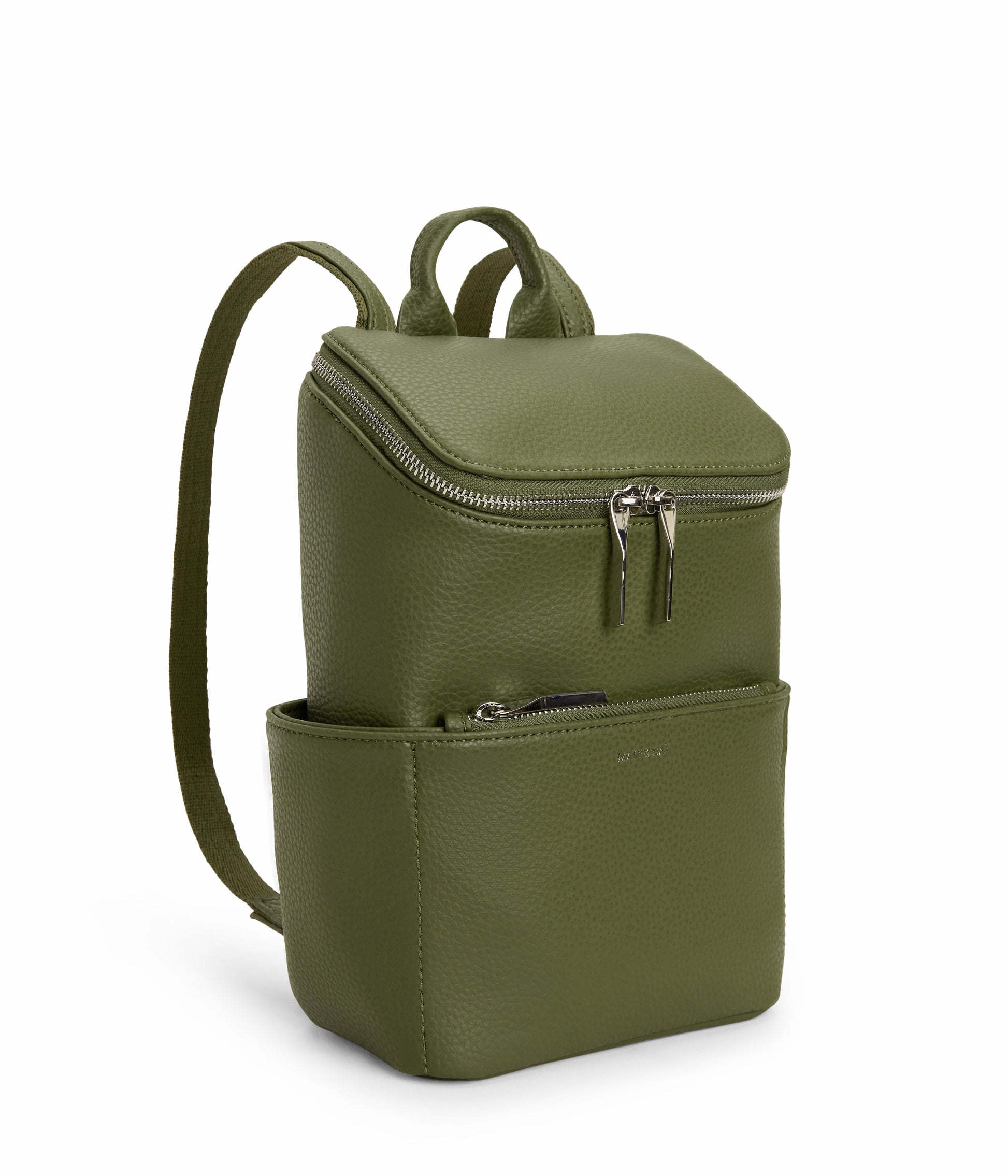 BRAVESM Small Vegan Backpack - Purity | Color: Green - variant::meadow
