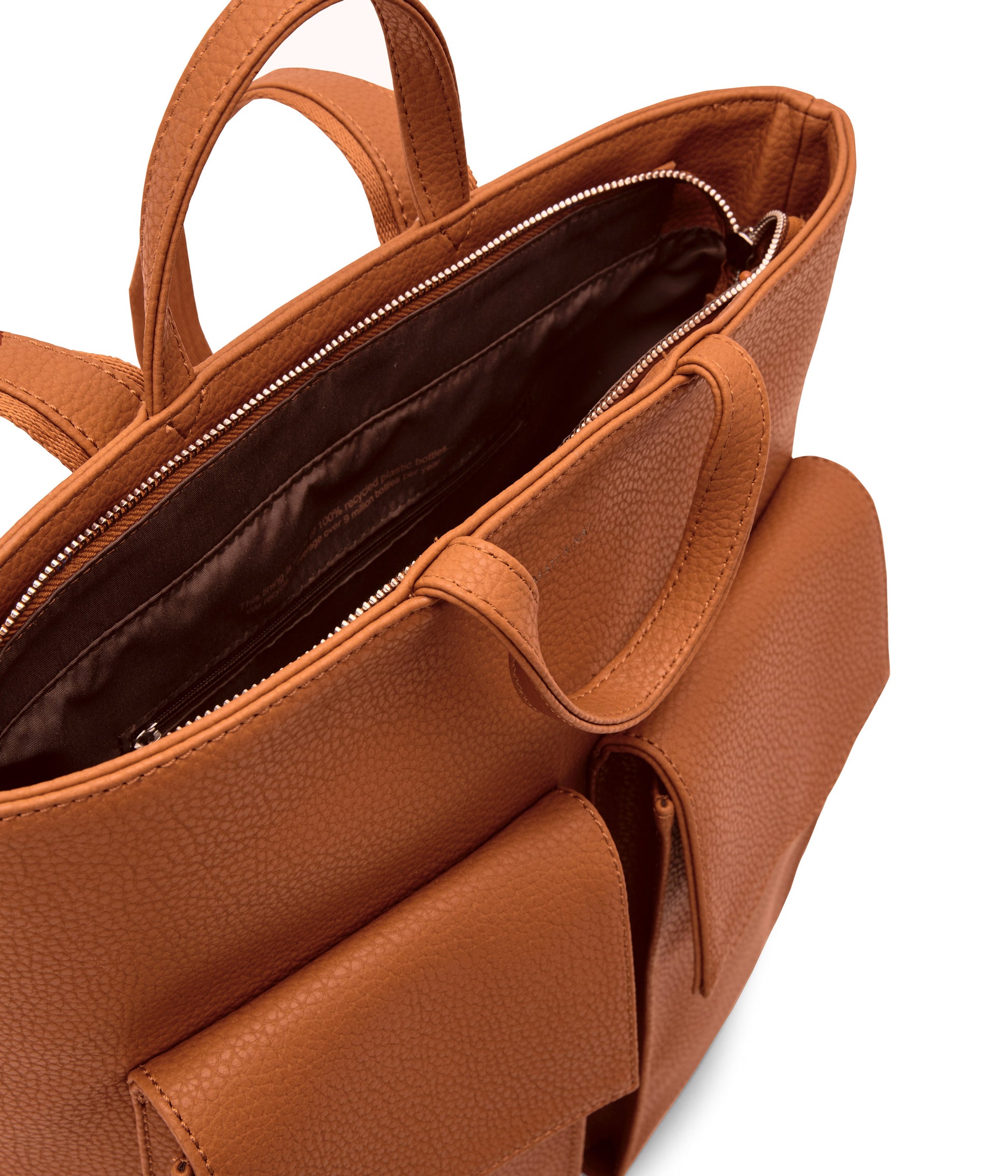MYRON Vegan Backpack - Purity | Color: Orange - variant::prairie