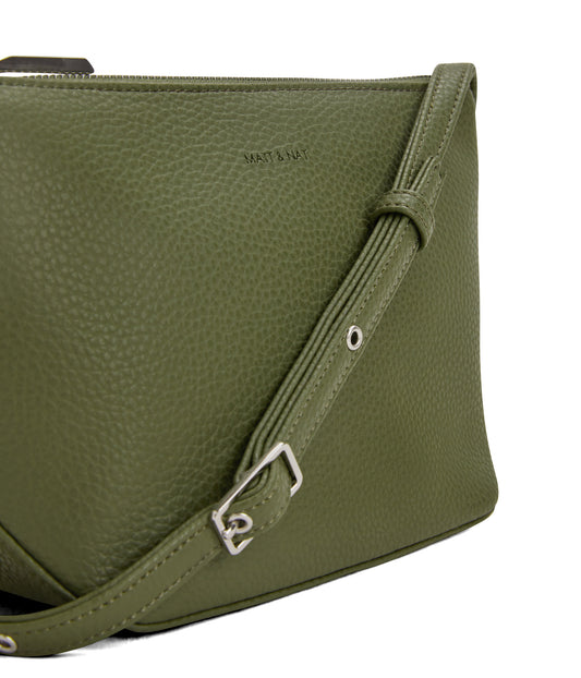 SAM Vegan Crossbody Bag - Purity | Color: Green - variant::meadow