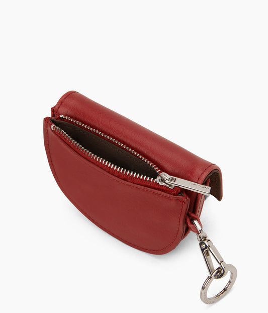 REGO Vegan Coin Purse - Vintage | Color: Red - variant::barn