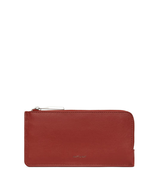SEVA Vegan Wallet - Vintage | Color: Red - variant::barn