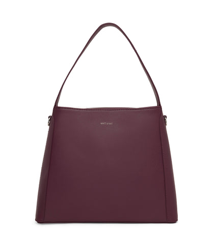 JADA Vegan Shoulder Bag - Arbor | Color: Purple - variant::jewel