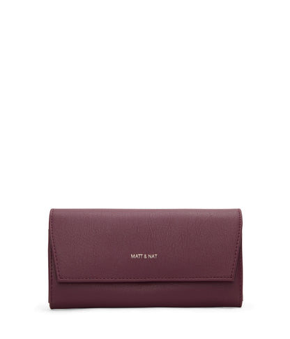 VERA Vegan Wallet - Arbor | Color: Purple - variant::jewel