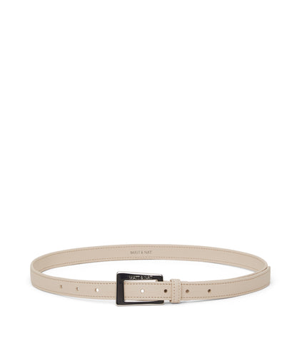 BRI Women’s Vegan Belt - Purity | Color: Beige - variant::opal