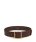 JOON Women’s Vegan High Waist Belt - Purity | Color: Brown - variant::chocolate