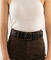 JOON Women’s Vegan High Waist Belt - Purity | Color: Brown - variant::chocolate