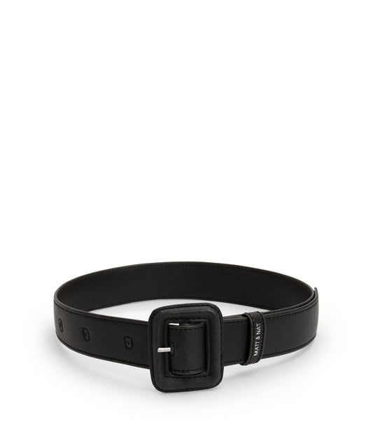 SARRA Women's Vegan Waist Belt | Color: Black - variant::black