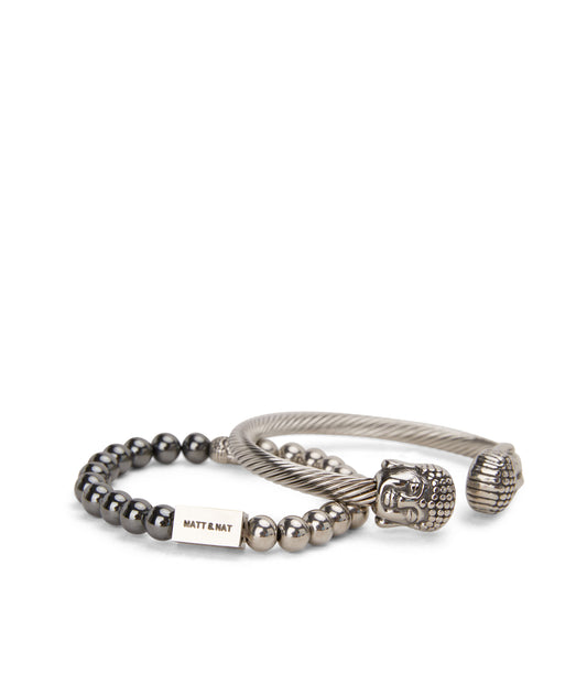 HEALING - Stainless Steel Bracelet | Color: Grey - variant::grey