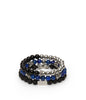 LAUGHING - Bead & Charm Bracelet | Color: Black - variant::black
