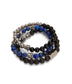 LAUGHING - Bead & Charm Bracelet | Color: Black - variant::black