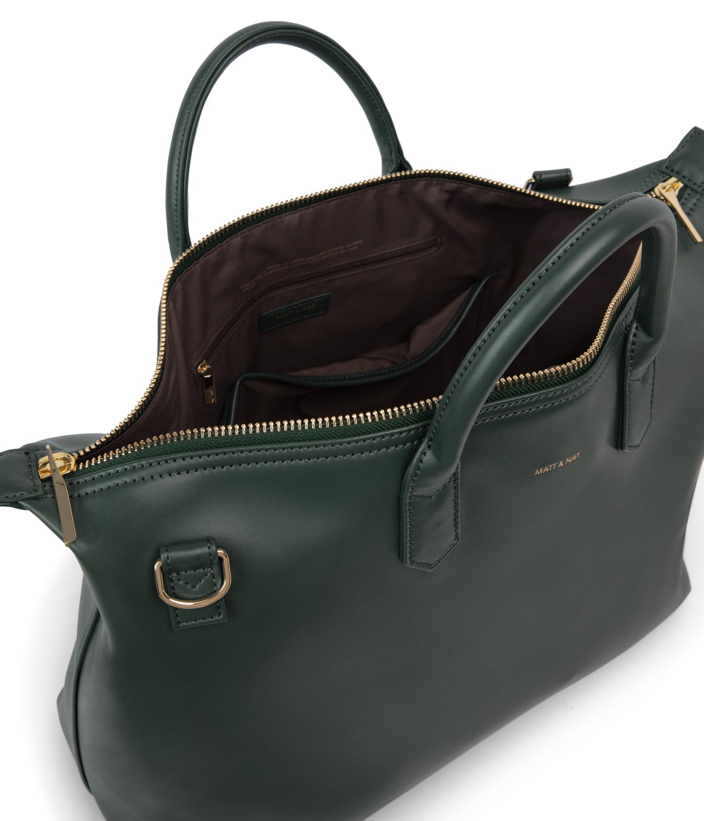 ABBILG Vegan Weekender Bag - Loom | Color: Green - variant::vineyard