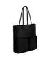 BERTA Vegan Tote Bag - Loom | Color: Black - variant::black