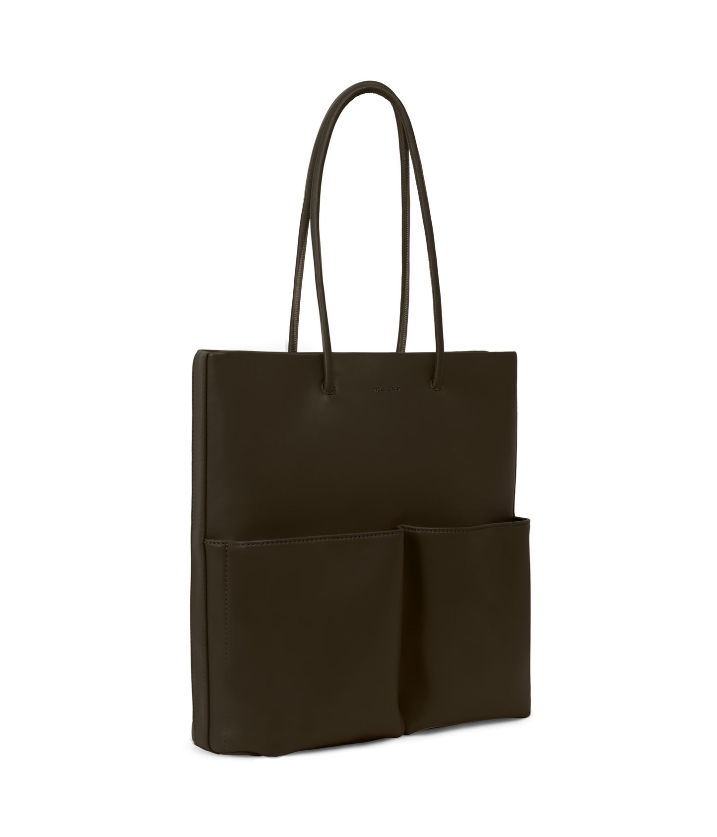 BERTA Vegan Tote Bag - Loom | Color: Brown - variant::espresso