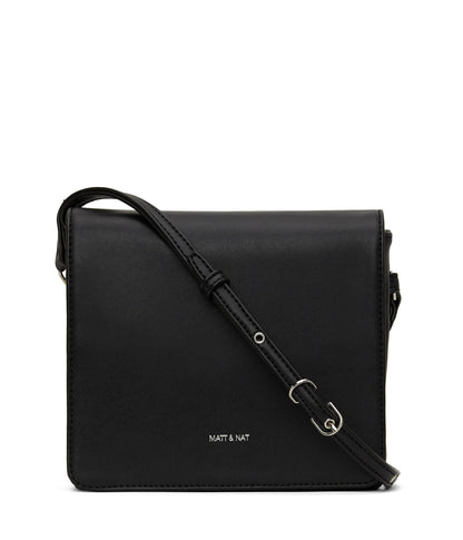 DOVER SM Vegan Crossbody Bag - Loom | Color: Black - variant::blacks