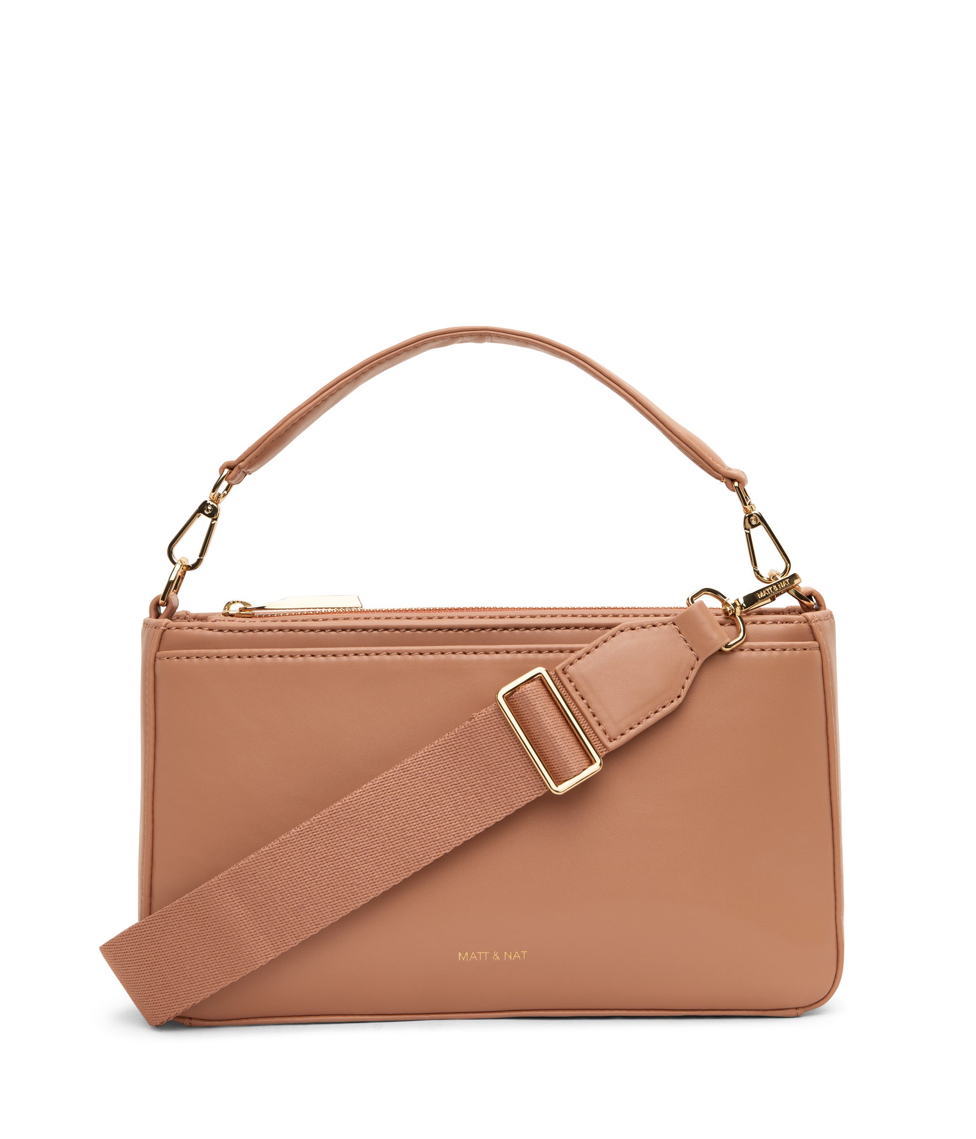 FENNE Vegan Convertible Crossbody Bag Loom Matt Nat