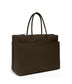 LILET Vegan Diaper Bag - Loom | Color: Brown - variant::espresso