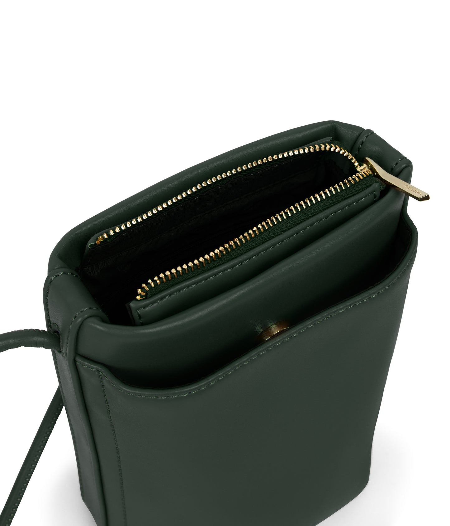 MILLE Vegan Crossbody Bag - Loom | Color: Green - variant::vineyard
